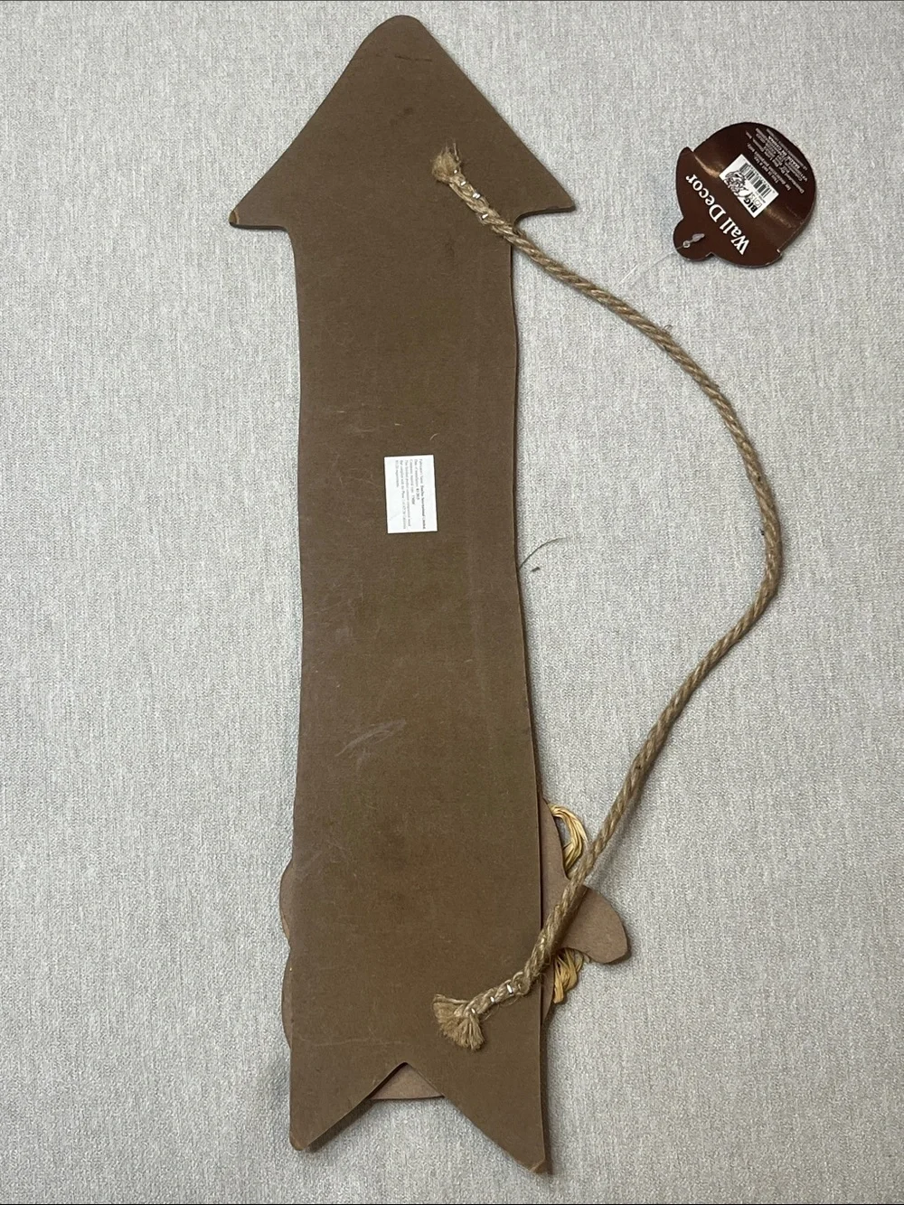 Pumpkin Patch Arrow Wall Decor - Brown/Orange
